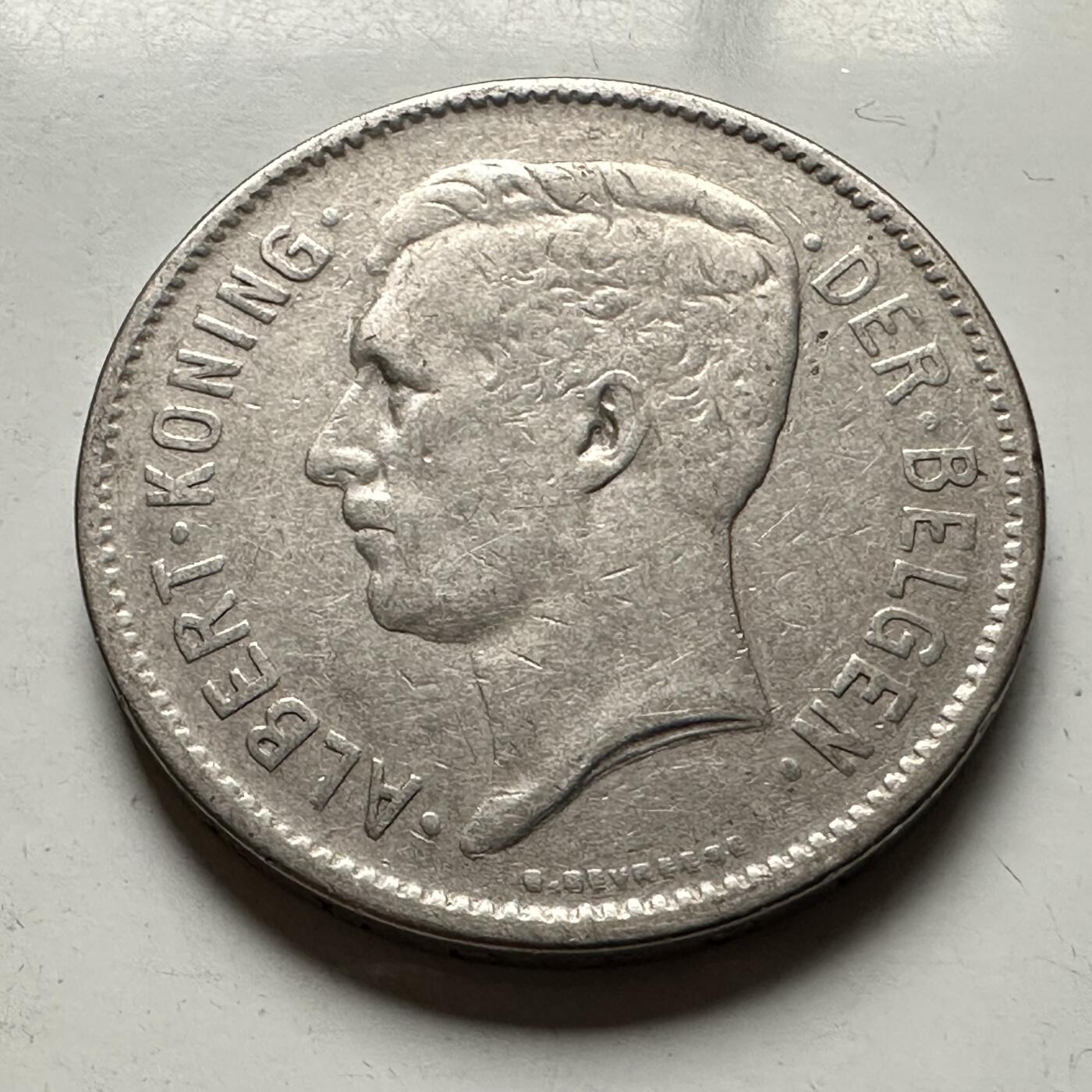 🌹外币初藏🌹🐯2026年第30场   每周二四六晚8️⃣点 接代拍 比利时1931年5法郎 a