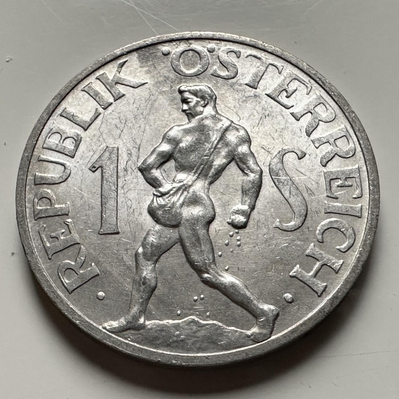 🌹外币初藏🌹🐯2026年第30场   每周二四六晚8️⃣点 接代拍 奥地利1952年一先令