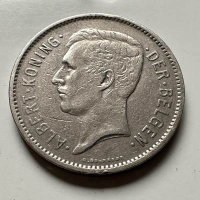 🌹外币初藏🌹🐯2026年第30场   每周二四六晚8️⃣点 接代拍 - 比利时1931年5法郎 b