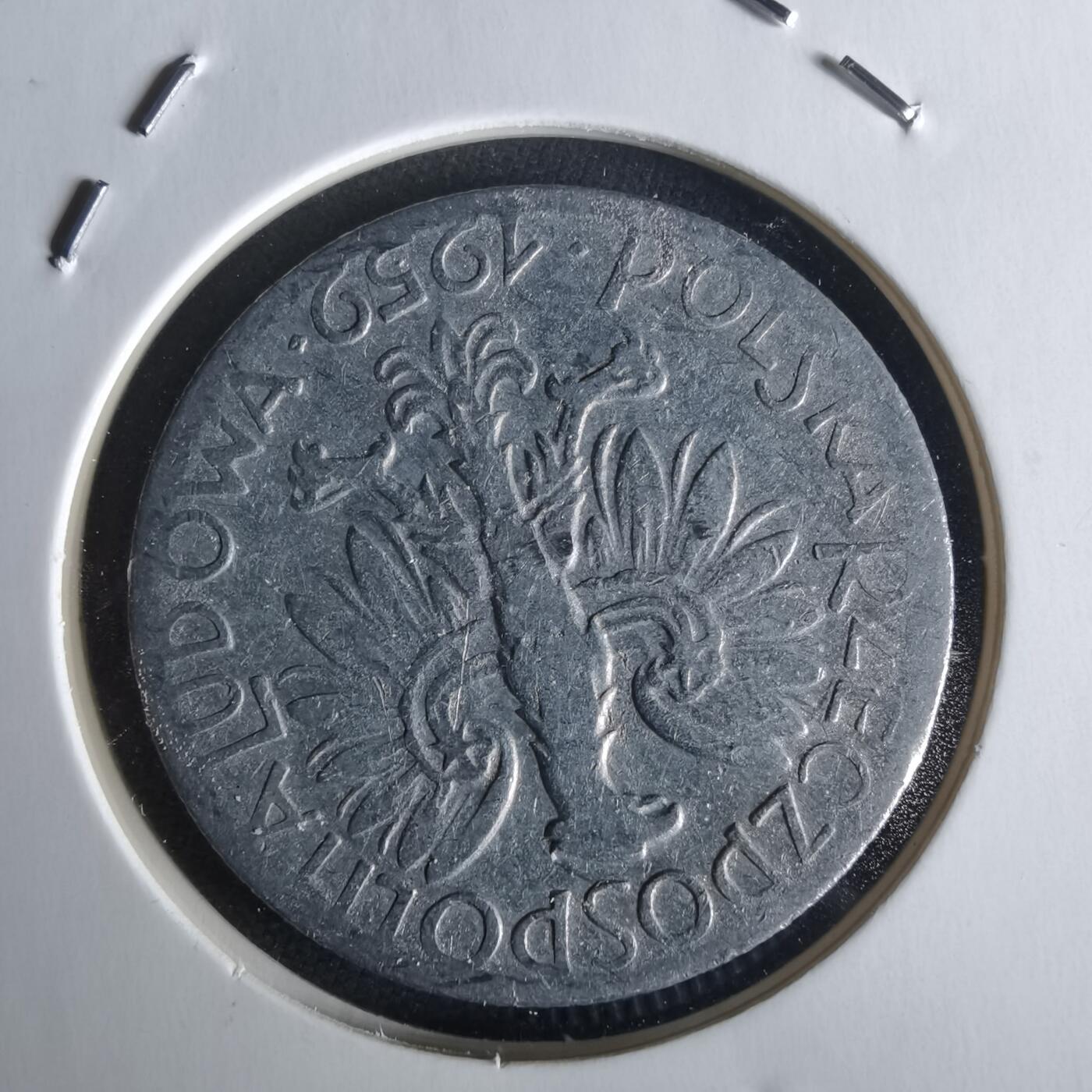 沼泽如烟--第1026场 波兰1959年5兹罗提