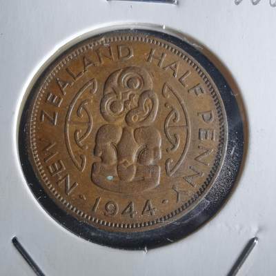 沼泽如烟--第1026场 - 新西兰1944年半便士