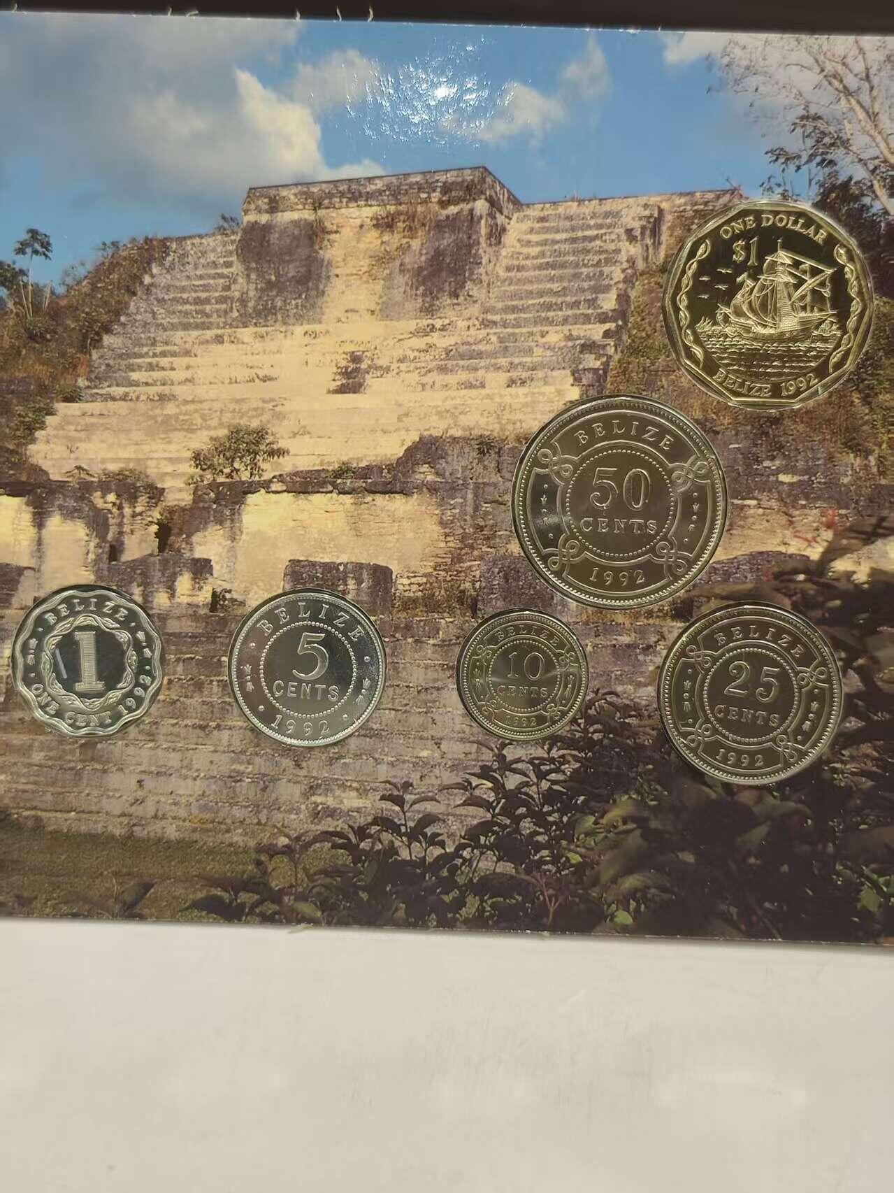 G&W世界散币，银币处理专场（第46场） 伯利兹1992年6枚套