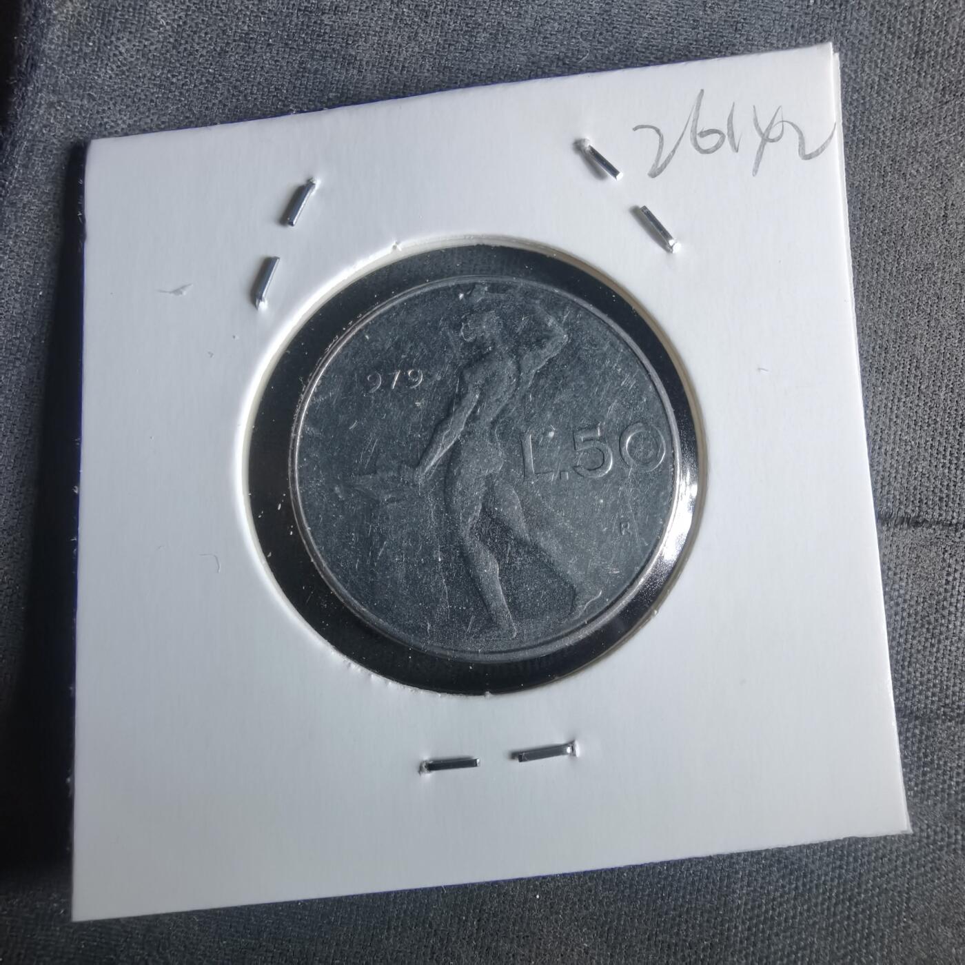 沼泽如烟--第1026场 意大利1979年50里拉