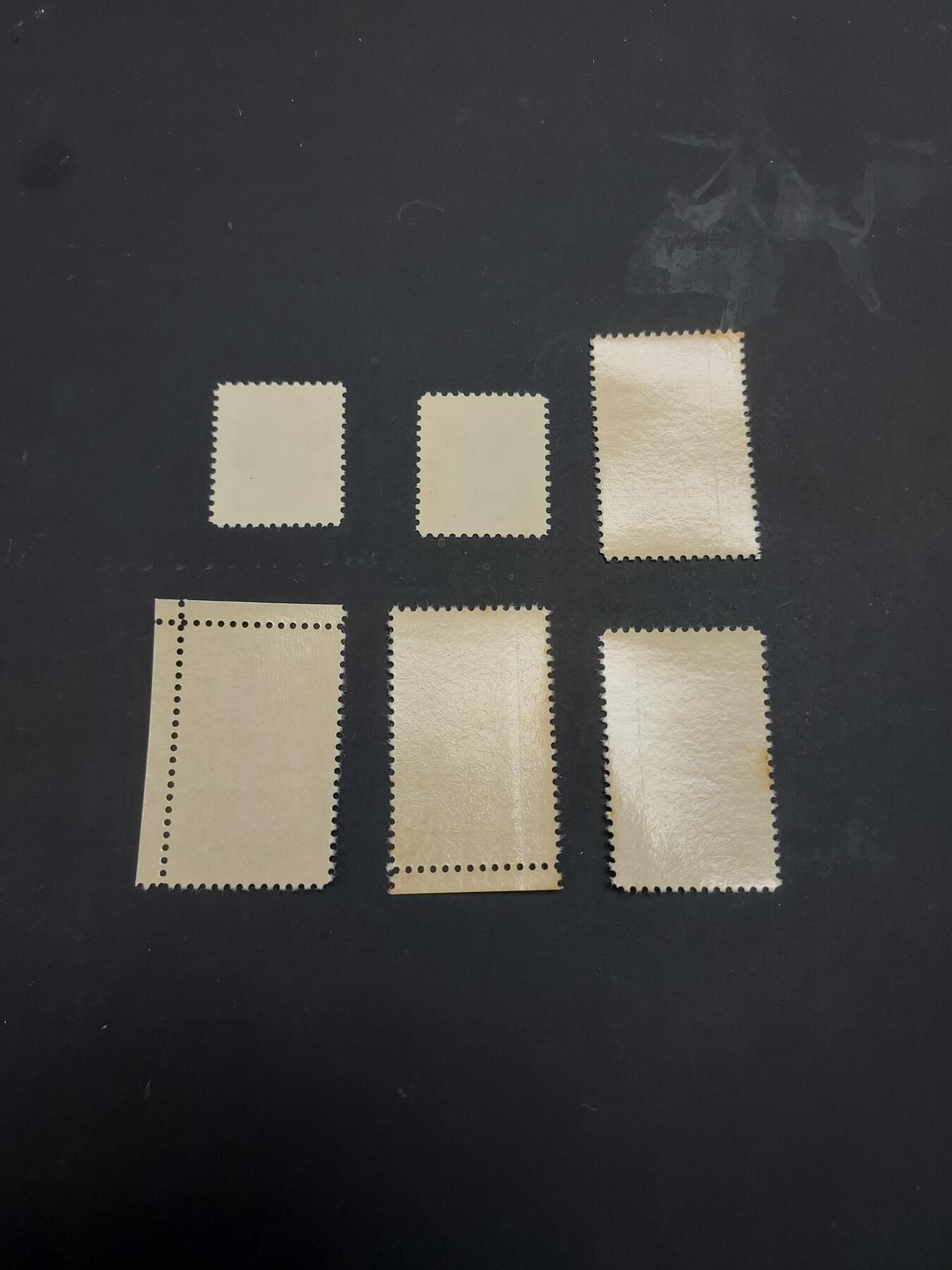 博彦收藏    3月25日 8点 外国邮票专场 美国邮票6枚，上品