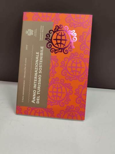 G&W世界散币，银币处理专场（第46场） - 圣马力诺2017年2欧元  可持续旅游 发展经济的同时 保护自然环境和文化遗产纪念