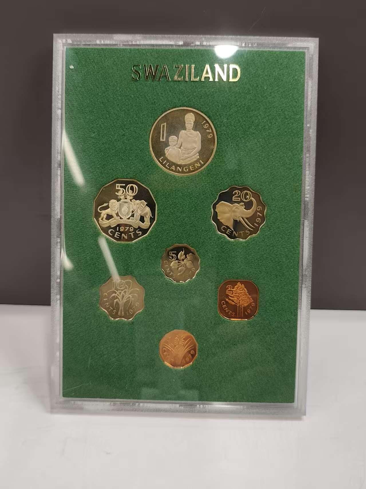 G&W世界散币，银币处理专场（第46场） 斯威士兰1979年7枚套