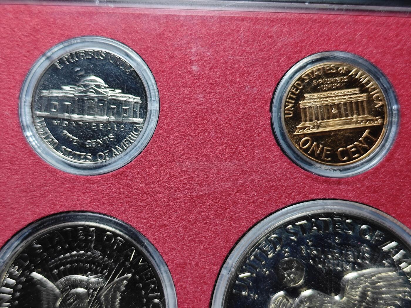 KK钱币收藏小铺   套币专场 2月预留时间 周末发货  1973美国大小面值清年精制套币 含艾克大一元精制