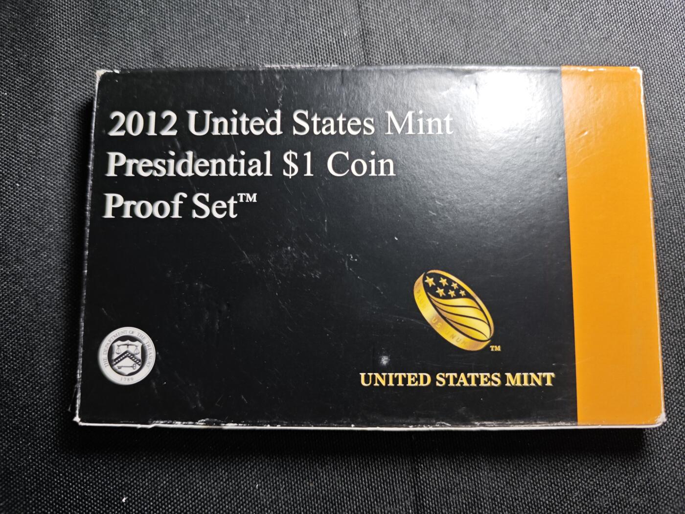 KK钱币收藏小铺   套币专场 2月预留时间 周末发货   美国1元总统精制纪念套币