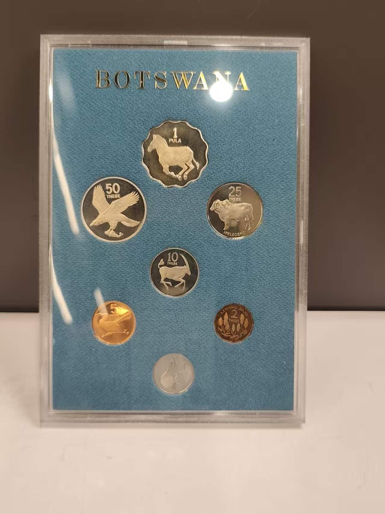 G&W世界散币，银币处理专场（第46场） 博茨瓦纳1981年7枚套