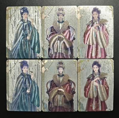 天玑星卡拍第179期《3.19周四截拍》持续收拍收评中 满赠卡需备注 - 宁缺卡牌 红楼梦 金陵十二钗 林黛玉 王熙凤 薛宝钗 粗闪 六张