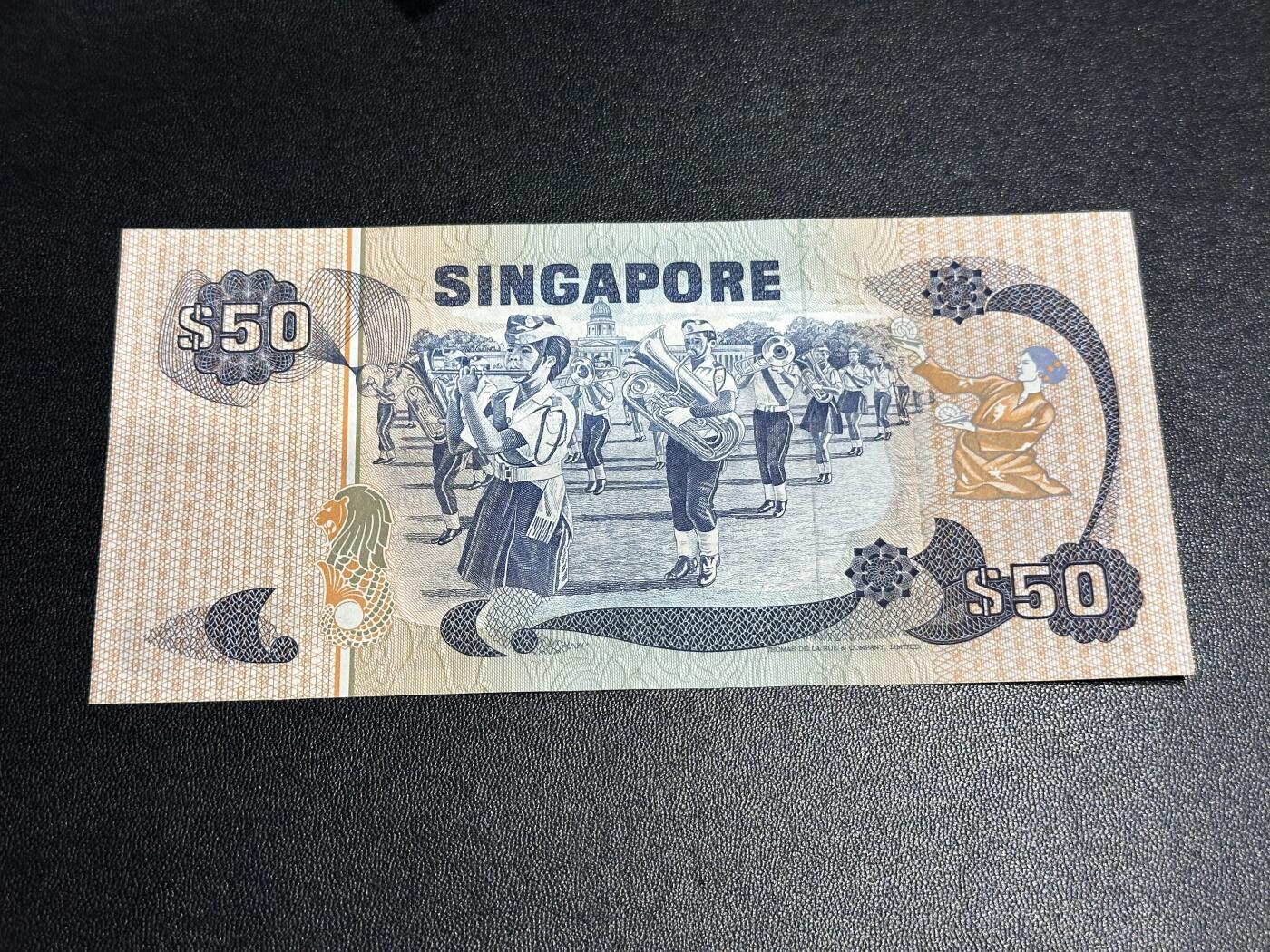 《外钞收藏家》第六百一十九期（精品场）（长期征集拍品、欢迎藏友们联系合作） 新加坡鸟版50元 非全新 品相如图