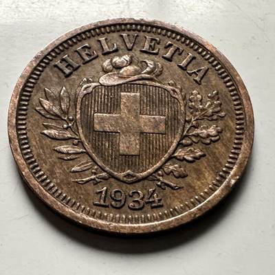 🌹外币初藏🌹🐯2026年第30场   每周二四六晚8️⃣点 接代拍 - 瑞士1934年一分