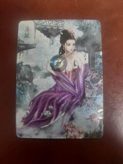 琦卡当当铺～第36期★★新年快乐~各种类型亲签A4都有~支持寄存★★~【9点40结束】扫码加群抽[包邮券]~ - 焱卡文化/燎原卡牌-武林志-康敏-粗闪-1张