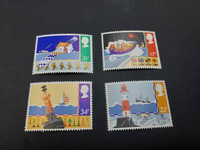 博彦收藏    3月25日 8点 外国邮票专场 - 英国邮票一套 全新