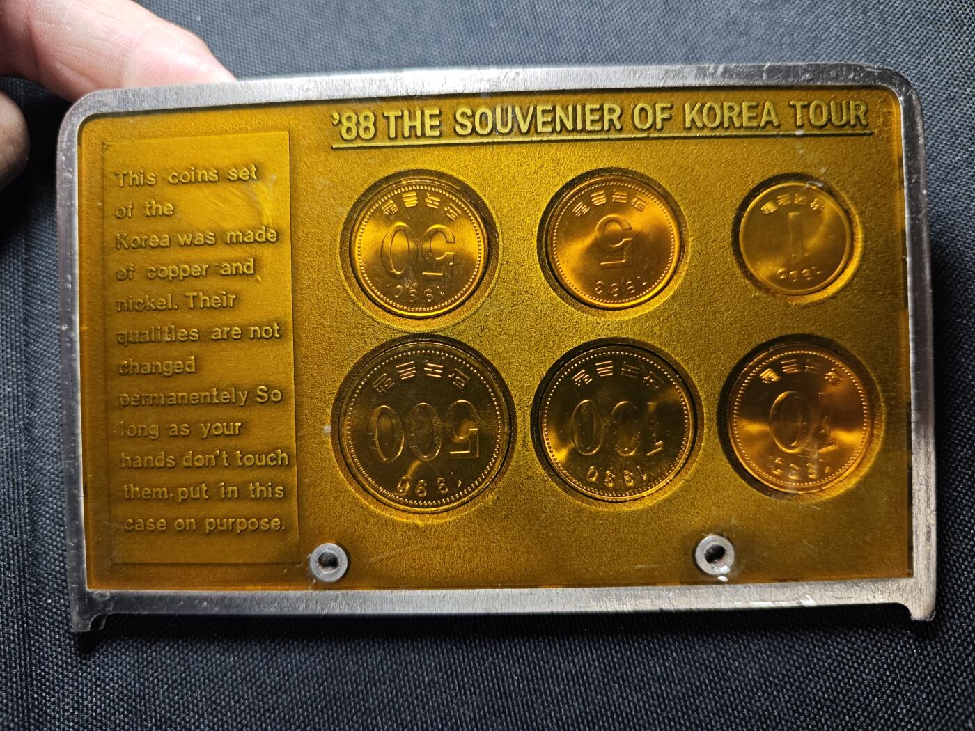 KK钱币收藏小铺   套币专场 2月预留时间 周末发货  韩国奥运纪念挂件