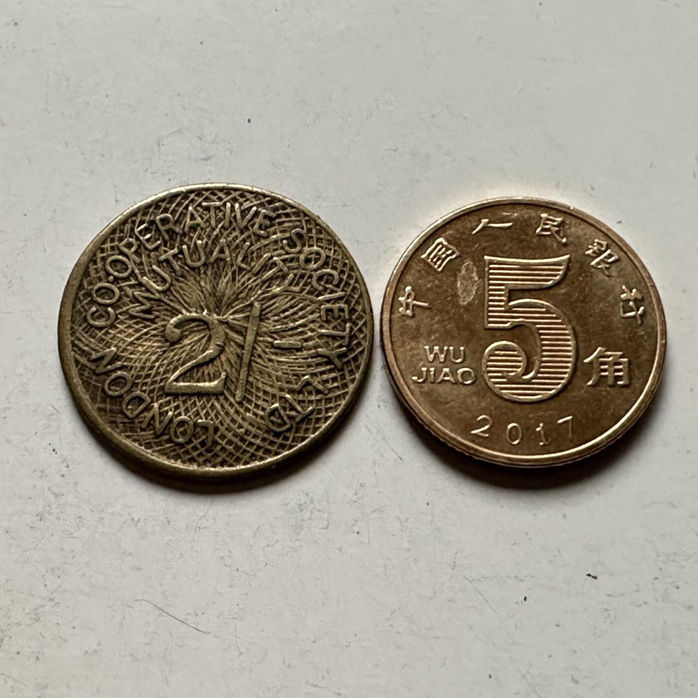 🌹外币初藏🌹🐯2026年第30场   每周二四六晚8️⃣点 接代拍 英国伦敦合作协会 2先令 Token 黄铜代用币