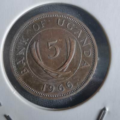 沼泽如烟--第1026场 - 乌干达1966年五分