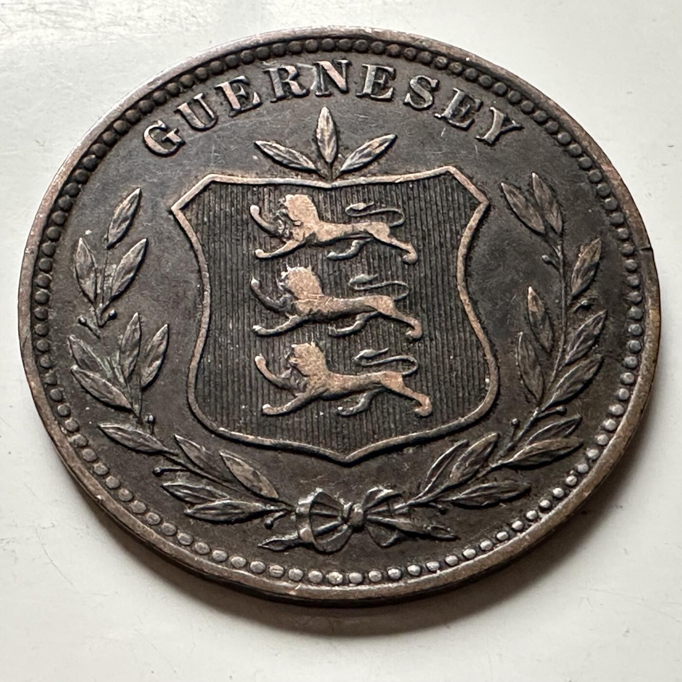 🌹外币初藏🌹🐯2026年第30场   每周二四六晚8️⃣点 接代拍 根西岛1902年8道布