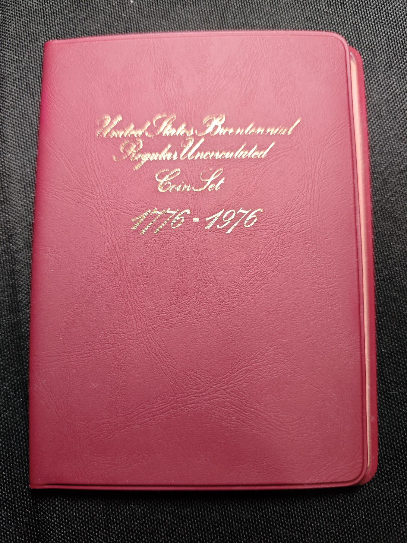 KK钱币收藏小铺   套币专场 2月预留时间 周末发货  1976美国建国200周年纪念套币 少见样式