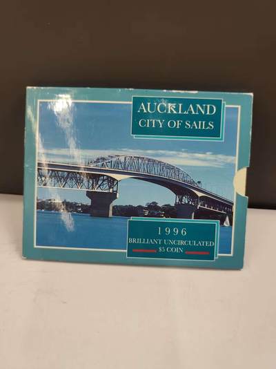 G&W世界散币，银币处理专场（第46场） - 新西兰1996年5元 奥克兰 千帆之都纪念