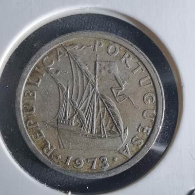 沼泽如烟--第1026场 - 葡萄牙1973年2.5埃斯库多