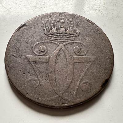 🌹外币初藏🌹🐯2026年第30场   每周二四六晚8️⃣点 接代拍 -  丹麦1771年克里斯蒂安七世 1斯基林 铜币