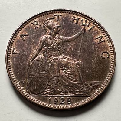 🌹外币初藏🌹🐯2026年第30场   每周二四六晚8️⃣点 接代拍 - 英国1928年乔治五世1法新