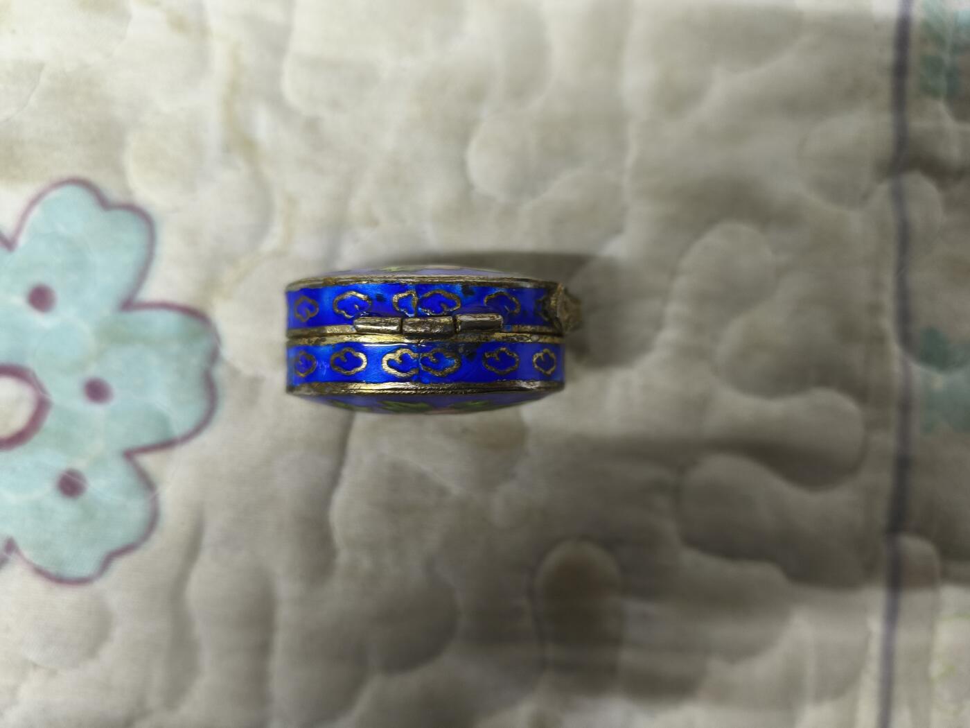 海外回流精品专场 3.22 日本回流创汇时期双面景泰蓝小盒