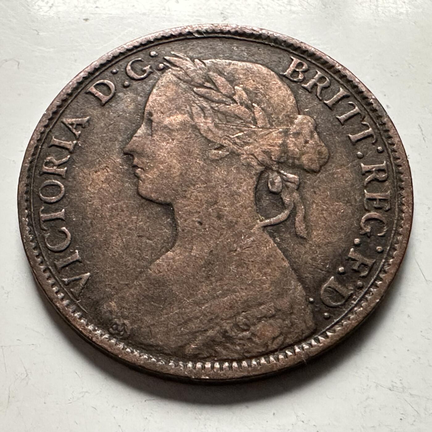 🌹外币初藏🌹🐯2026年第30场   每周二四六晚8️⃣点 接代拍 英国1861年维多利亚1法新