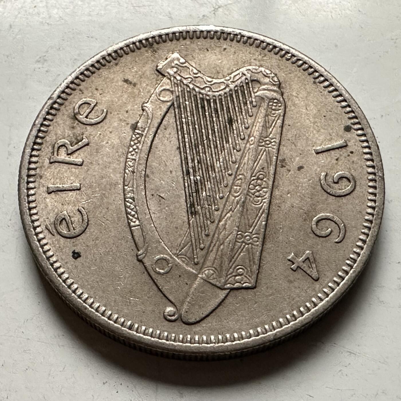 🌹外币初藏🌹🐯2026年第30场   每周二四六晚8️⃣点 接代拍 爱尔兰1964年两先令