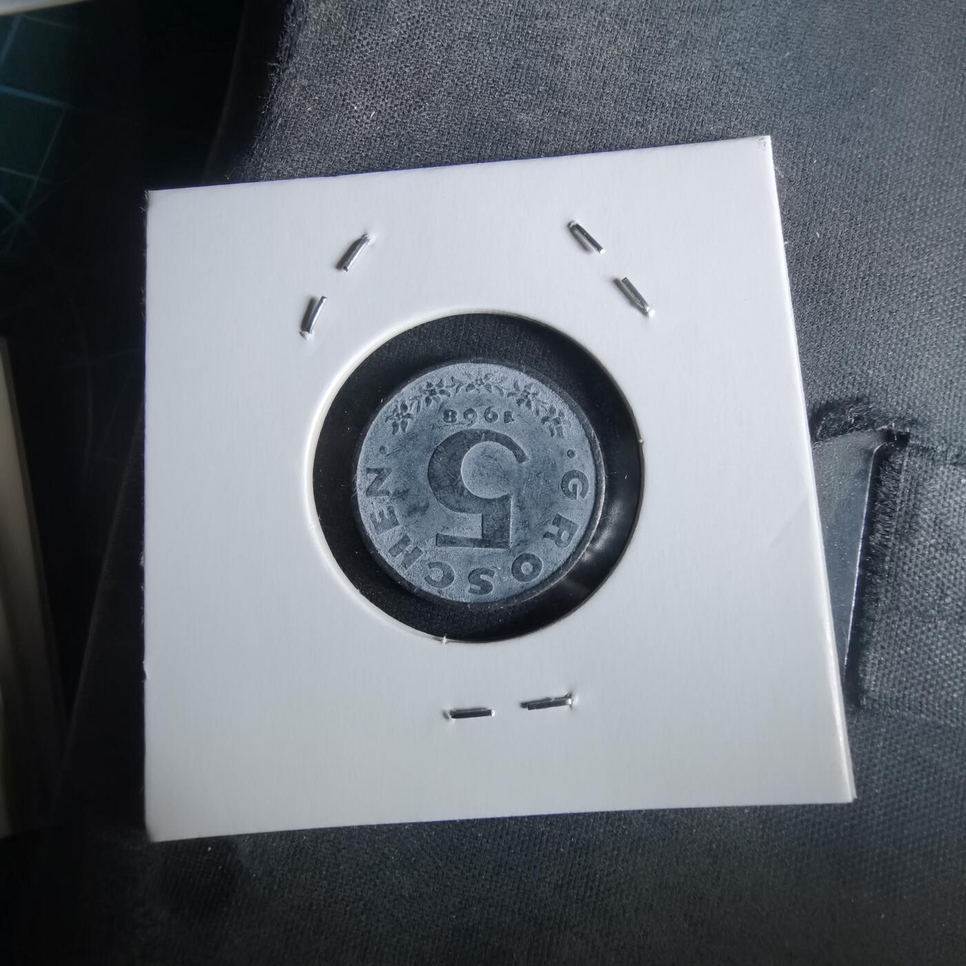 沼泽如烟--第1026场 奥地利1968年5格罗申