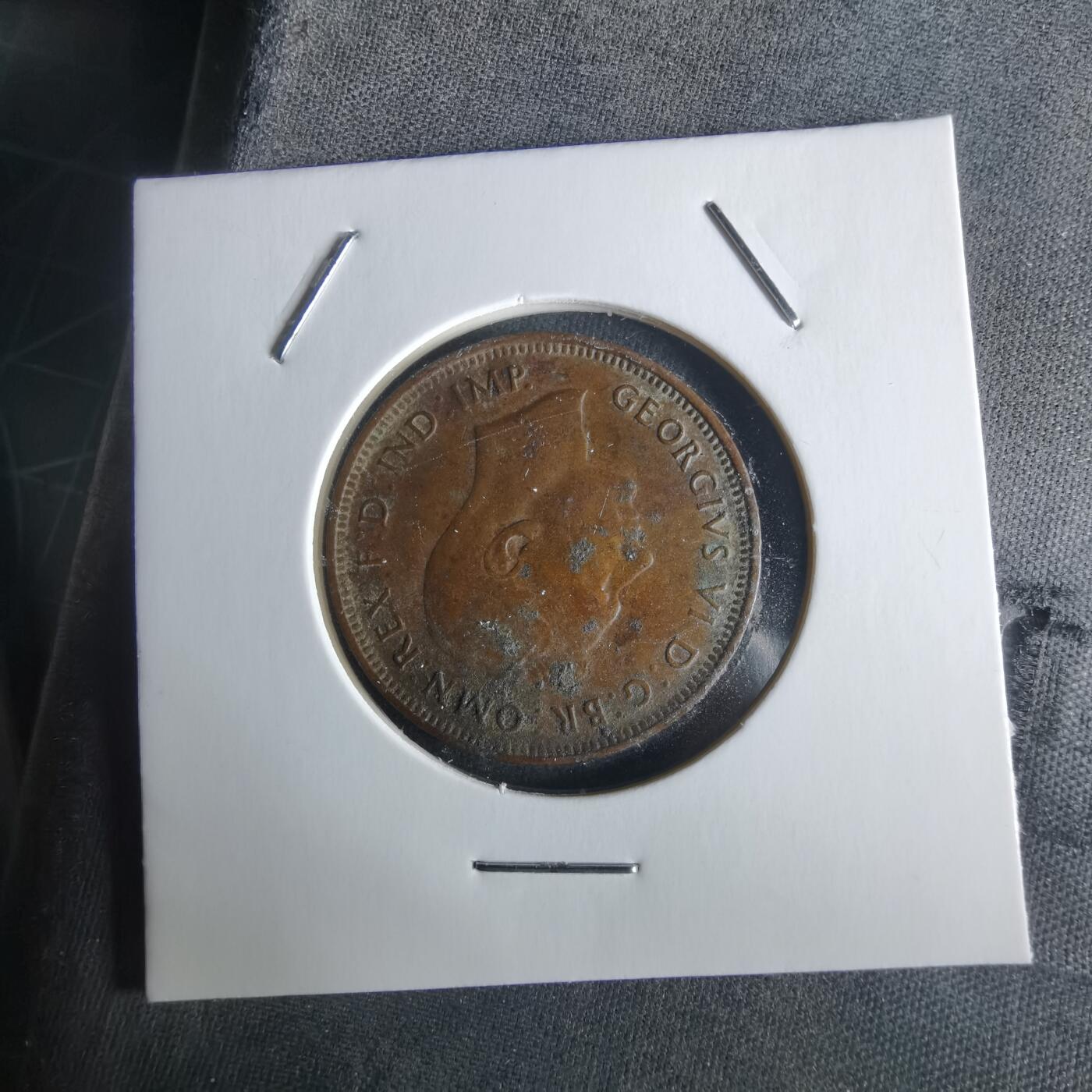 沼泽如烟--第1026场 澳大利亚1938年半便士