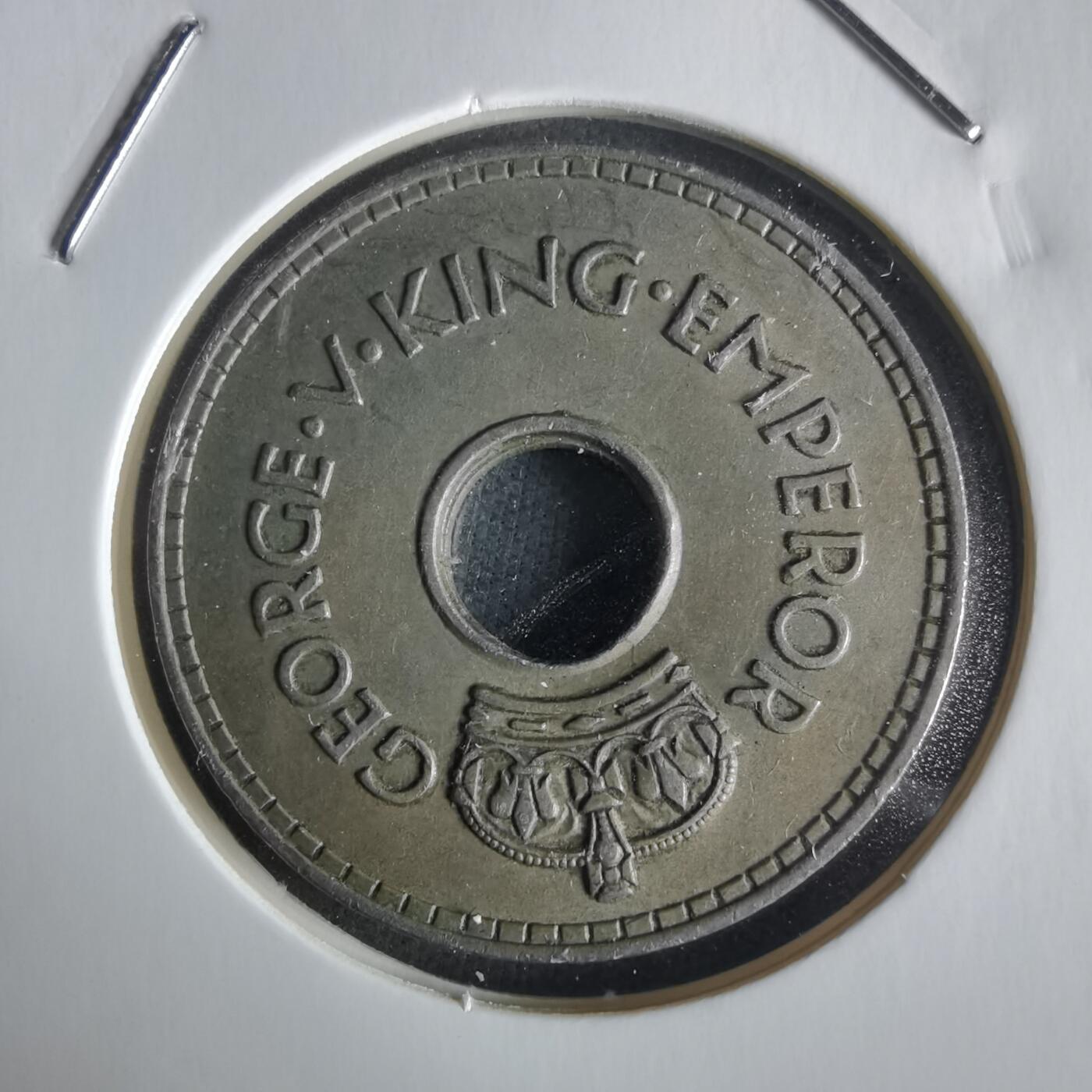 沼泽如烟--第1026场 斐济1934年1便士