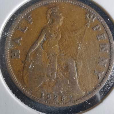 沼泽如烟--第1026场 - 英国1928年半便士