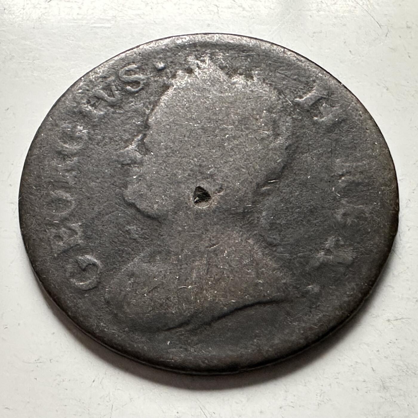 🌹外币初藏🌹🐯2026年第30场   每周二四六晚8️⃣点 接代拍 英国1754年乔治二世1法新