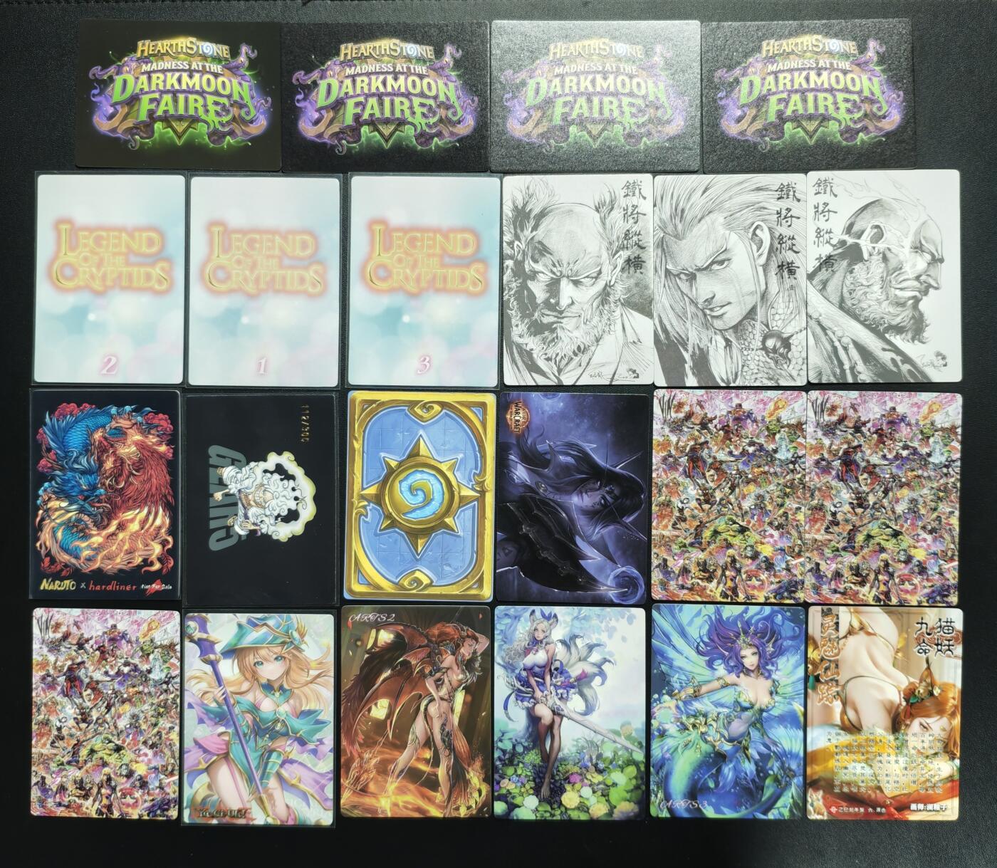 天玑星卡拍第179期《3.19周四截拍》持续收拍收评中 满赠卡需备注 散卡 粗闪 二十二张 其中路飞112/300 自制卡