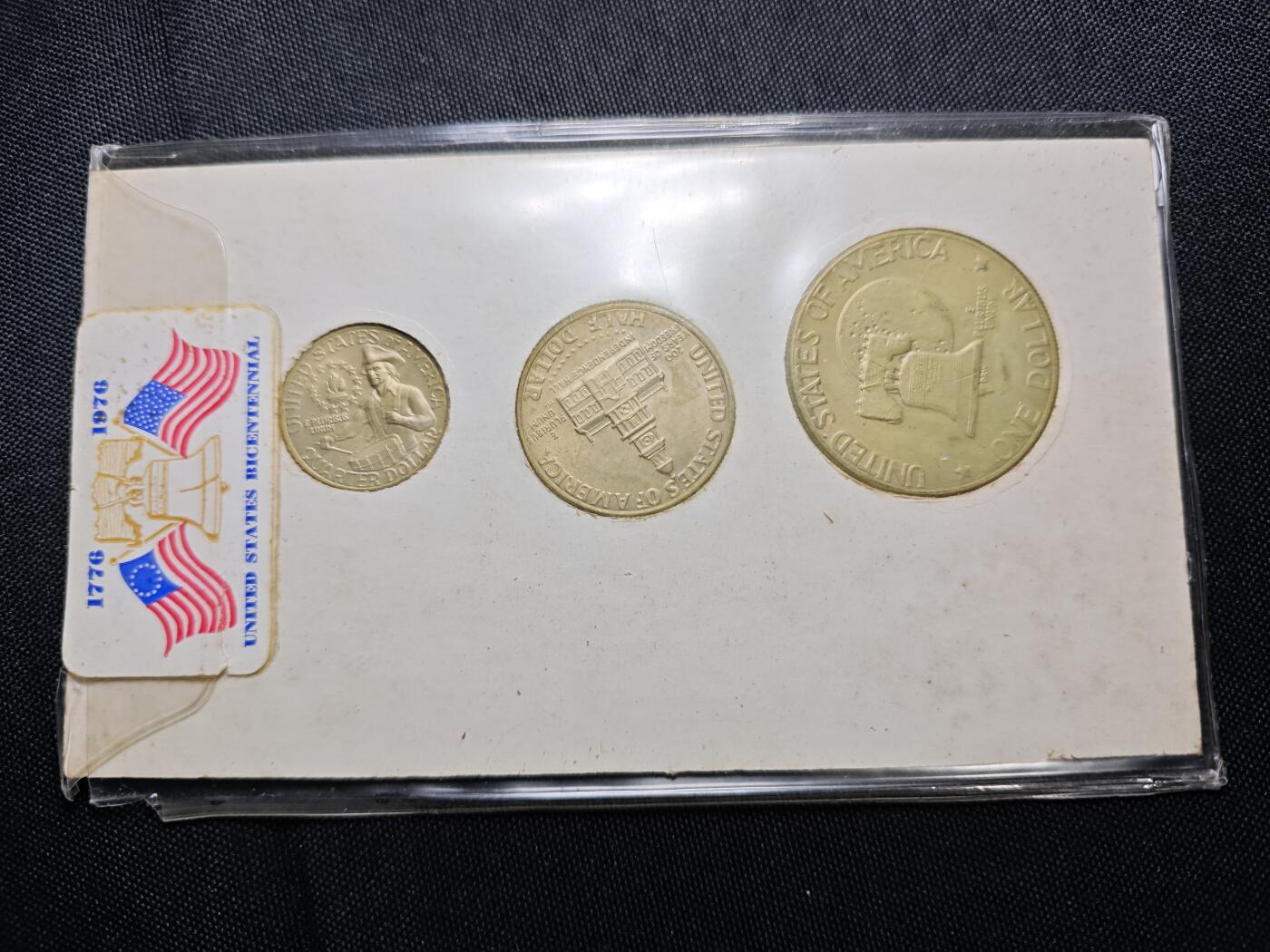 KK钱币收藏小铺   套币专场 2月预留时间 周末发货  美国建国200周年套币