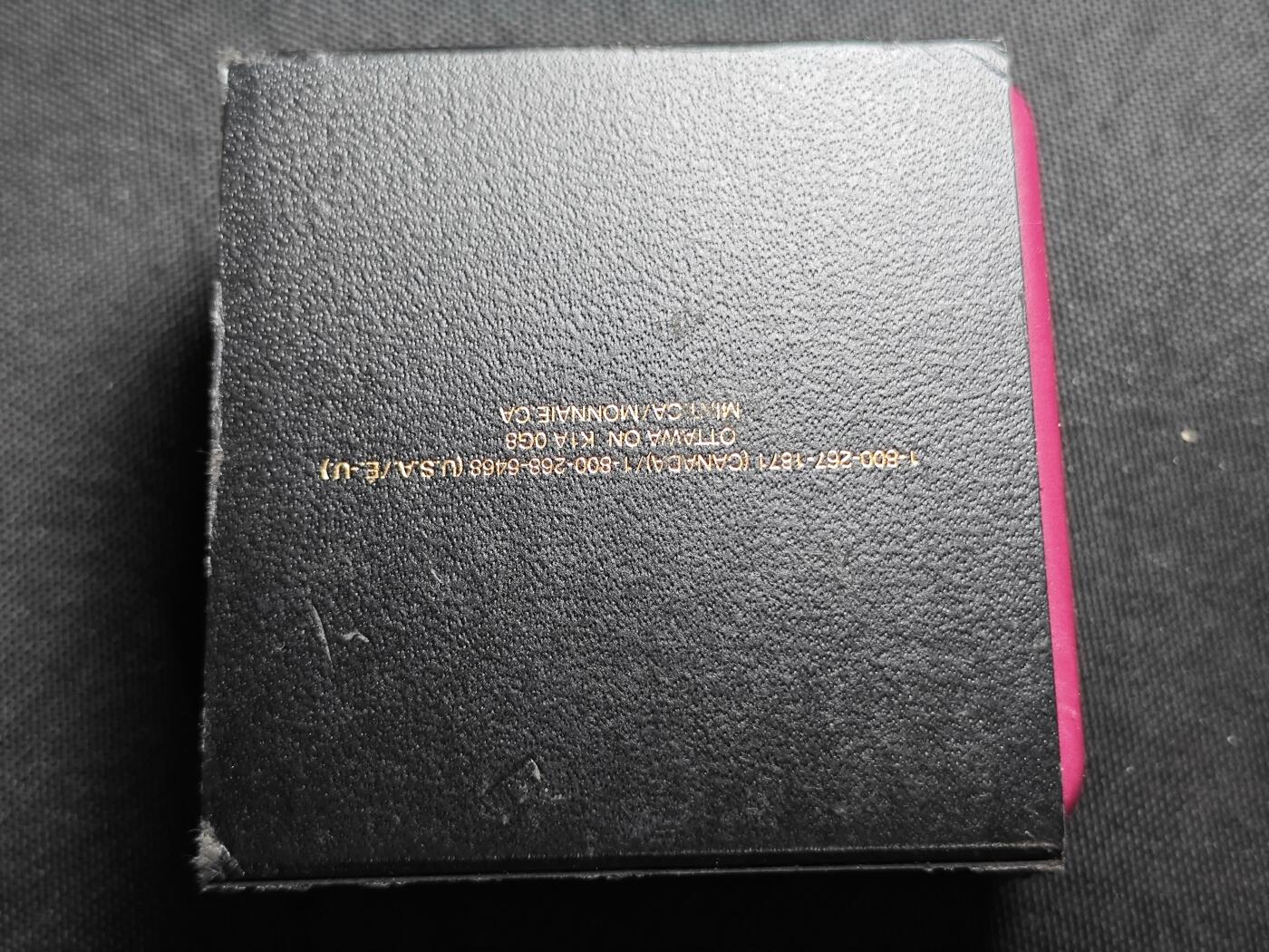 KK钱币收藏小铺   套币专场 2月预留时间 周末发货  2014加拿大50分 幻彩纪念币 带盒