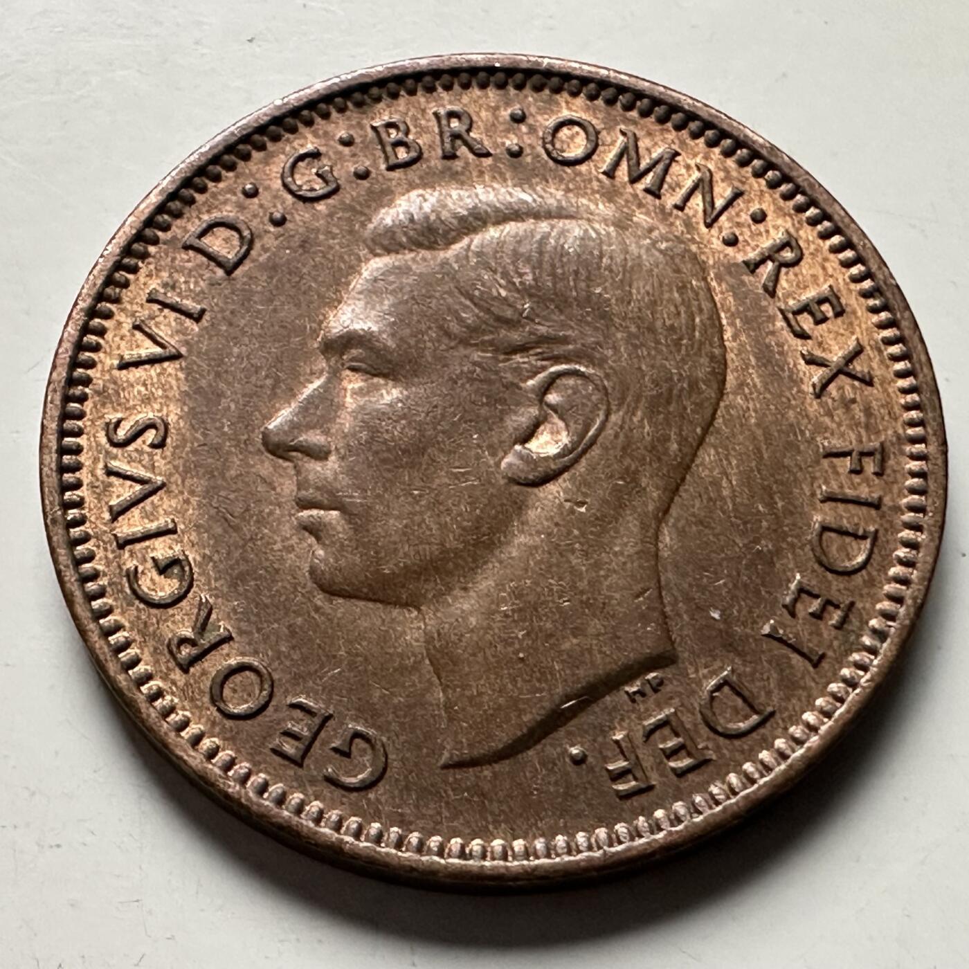 🌹外币初藏🌹🐯2026年第30场   每周二四六晚8️⃣点 接代拍 英国1950年乔治六世1法新