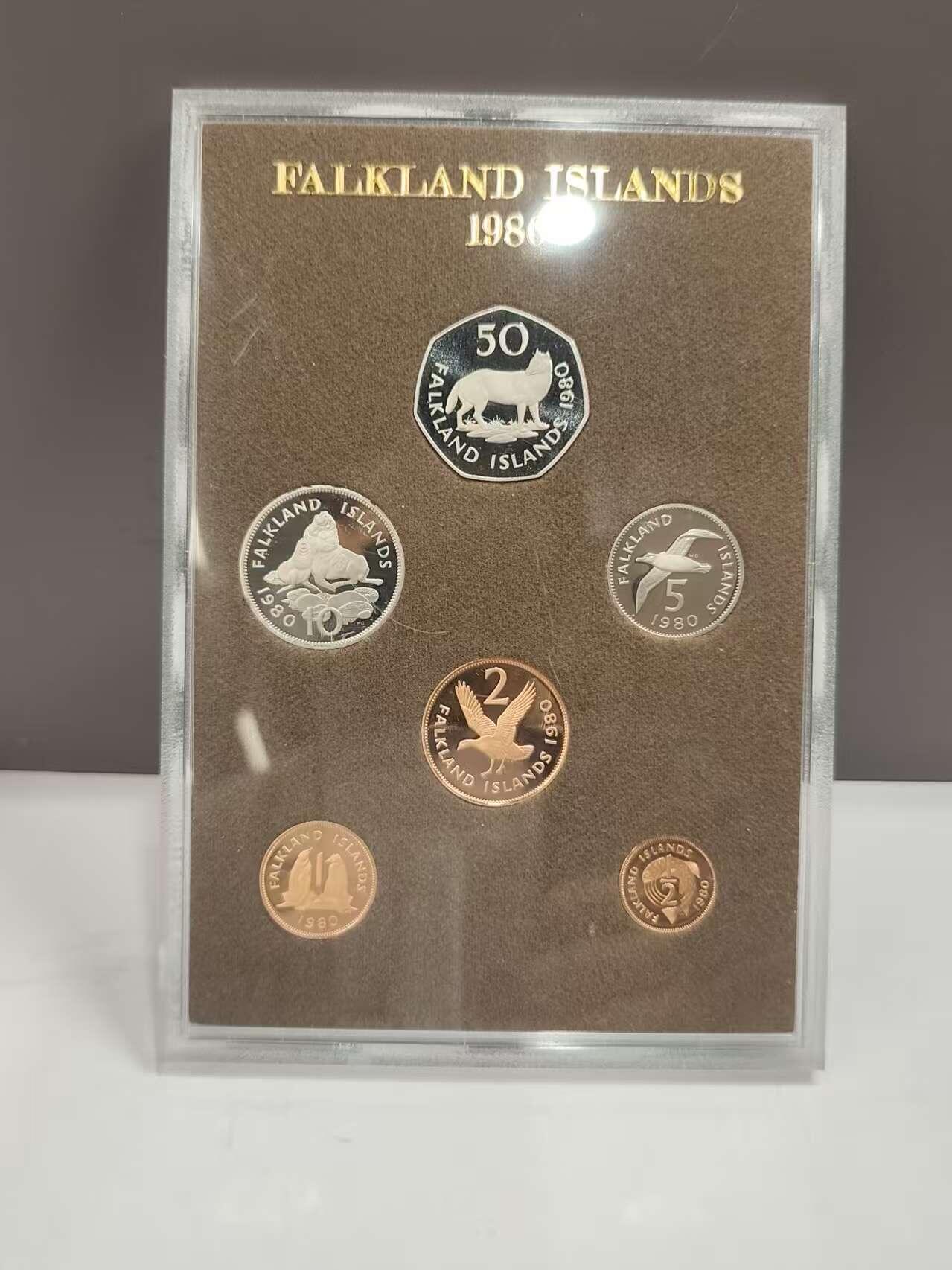 G&W世界散币，银币处理专场（第46场） 福克兰1980年6枚套
