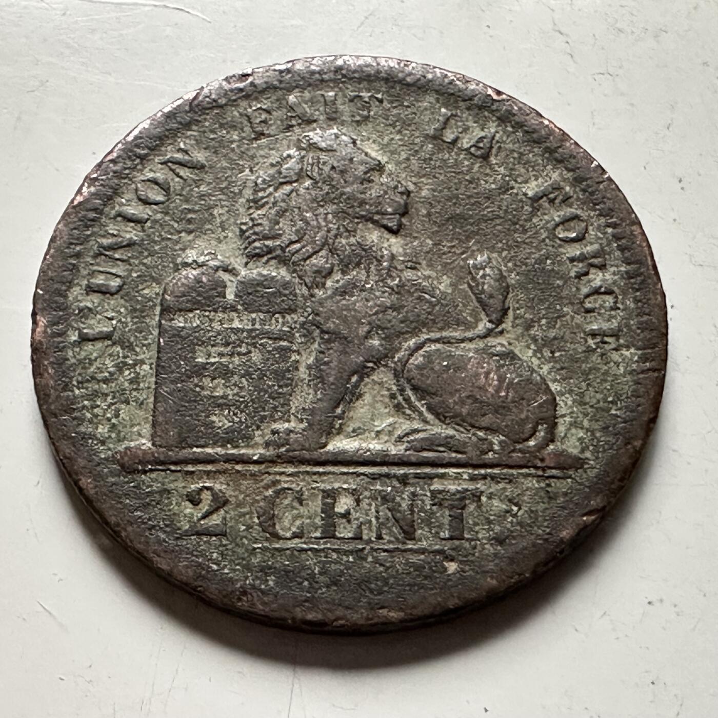 🌹外币初藏🌹🐯2026年第30场   每周二四六晚8️⃣点 接代拍 比利时1834年2分