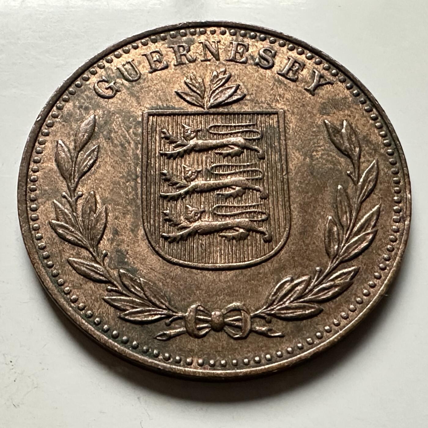 🌹外币初藏🌹🐯2026年第30场   每周二四六晚8️⃣点 接代拍 根西岛1949年8道布