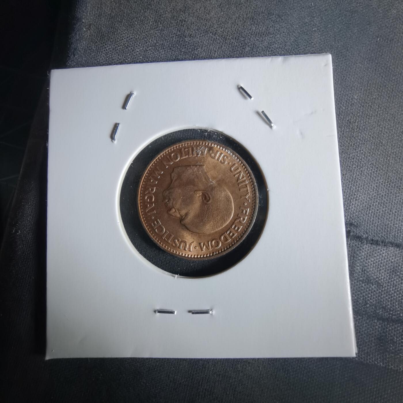 沼泽如烟--第1026场 塞拉利昂1964年半分