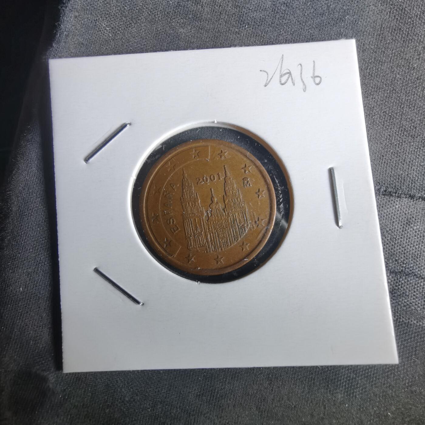 沼泽如烟--第1026场 2001年5欧分