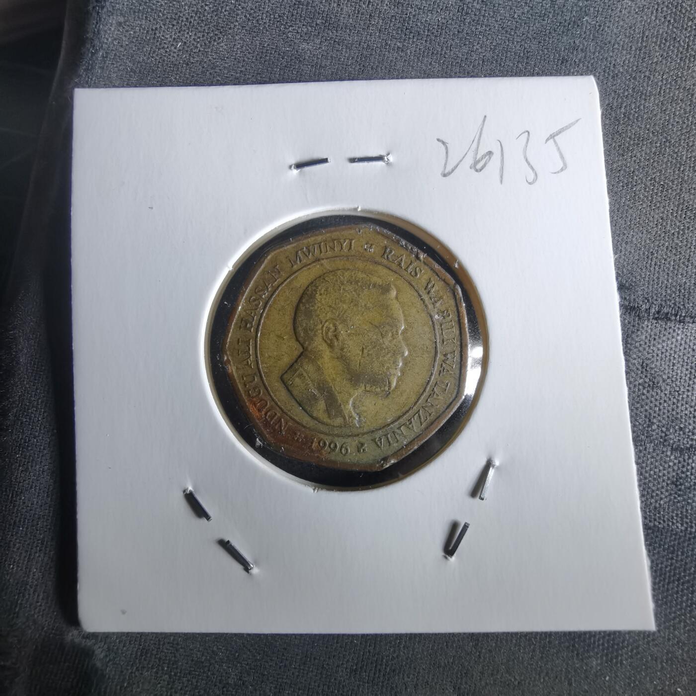 沼泽如烟--第1026场 坦桑尼亚1996年50先令