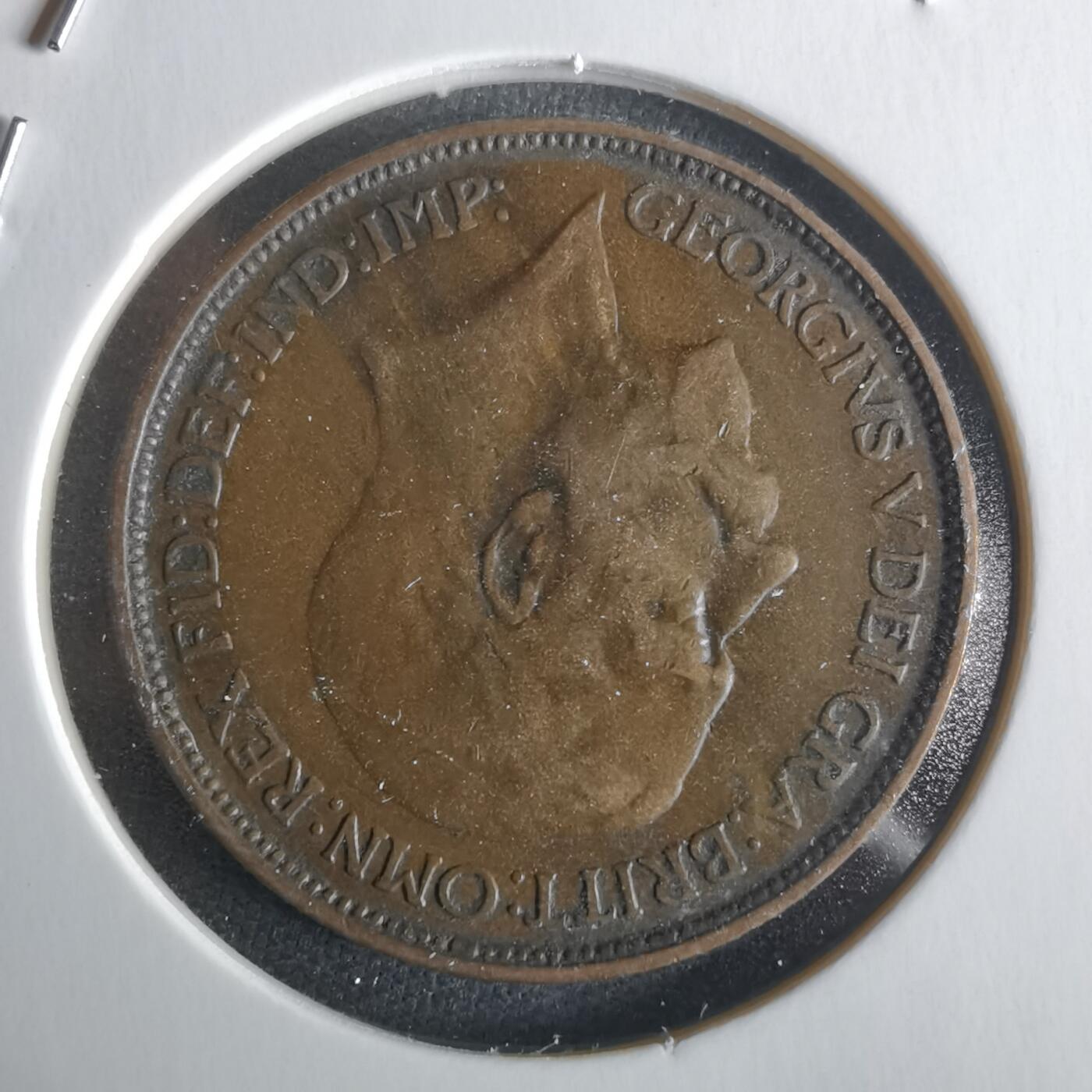 沼泽如烟--第1026场 英国1924年半便士