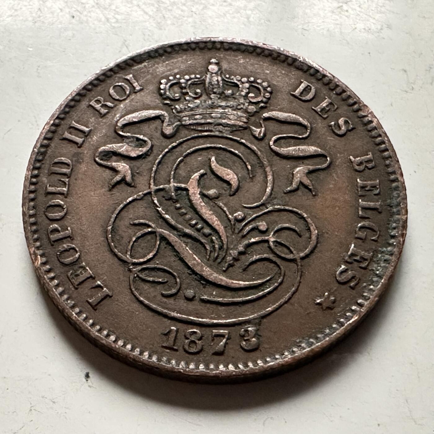 🌹外币初藏🌹🐯2026年第30场   每周二四六晚8️⃣点 接代拍 比利时1873年2分