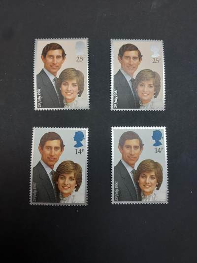 博彦收藏    3月25日 8点 外国邮票专场 - 英国邮票2套 全新