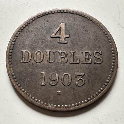 🌹外币初藏🌹🐯2026年第30场   每周二四六晚8️⃣点 接代拍 - 根西岛1903年4道布