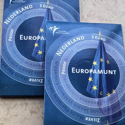道一币馆币章第一百七十场 - 原包装 荷兰2004年欧盟东扩5欧元精制银币